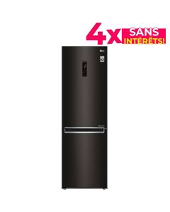 Réfrigérateur Combiné LG GR-B459NQFM 374 Litres NoFrost - Noir Mate