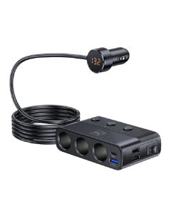 Répartiteur Voiture 3MK 120W PD USB-C USB-A - 7 Appareils