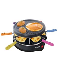 Raclette Grill Et Mini Crêperie TECHWOOD TRA-64 800W - Noir