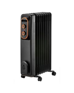 Radiateur Bain d'Huile BIOLUX RB2505N 11 Éléments 2500W - Noir