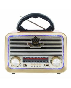 Radio Bluetooth SONTFEC ST-1085BT avec emplacement carte mémoire - Bois