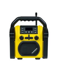 Radio et Enceinte Noir et Jaune Sans fil THOMSON WKR50BT De Chantier