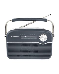 Radio Portable THOMSON RTS450BT Solaire Bluetooth Gris