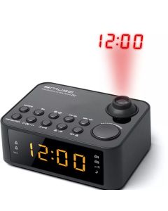 Radio-réveil Muse M-178 P Double Alarme – Noir