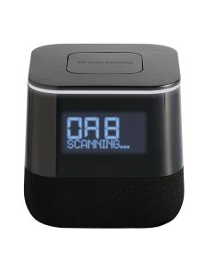 Radio-Réveil THOMSON CR80 Avec Affichage digital double alarme - Noir