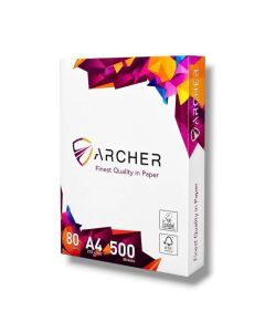 Rame Papier ARCHER 500 Feuilles A4 80g/m²