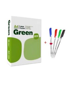 Rame papier GREEN 80 g/m² Papier Blanc A4 