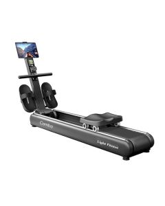 Rameur Réglable LIGHT FITNESS 16 niveaux - Noir