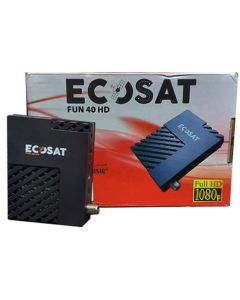 Récepteur Numérique ECOSAT Fun 40 HD + 12 Mois Funcam + 6 Mois Iptv Matador + 12 Mois Iptv Appolo