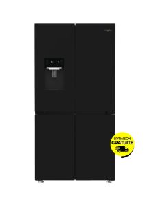 Frigo 6éme Sens WHIRLPOOL WQU391663WBNA 575L NoFrost - Noir