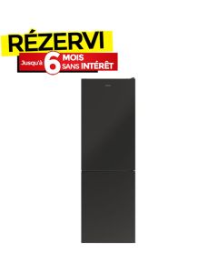 Réfrigérateur Combiné CANDY CCE3T618FB 342 Litres NoFrost - Noir