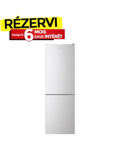 Réfrigérateur Combiné CANDY CCE4T618EX 342 Litres NoFrost - Inox