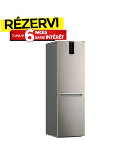 Réfrigérateur Combiné WHIRLPOOL W781O-OX 338L NoFrost - Inox