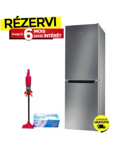 Réfrigérateur Combiné WHIRLPOOL WNF-711-EX 330 Litres NoFrost - Inox