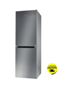 Réfrigérateur Combiné WHIRLPOOL WNF-711-EX 330 Litres NoFrost - Inox