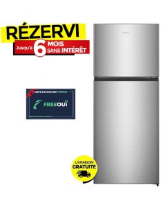 Réfrigérateur HISENSE RD-49WR 375L NoFrost - Inox