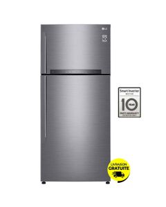 Réfrigérateur Inverter LG GN-H702HLHL 547 Litres NoFrost - Silver