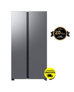 Refrigerateur Samsung Side By Side Bespoke AI Inverter RS70F65Q1TMA 651L