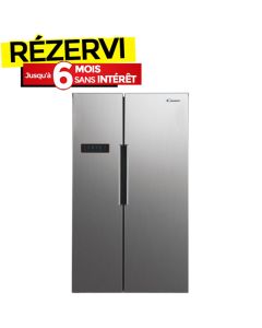 Réfrigérateur Side By Side CANDY CHSVN174X 521Litres NoFrost - Inox