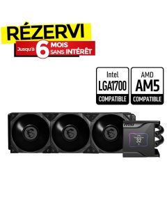 Refroidisseur De Processeur MSI MEG CORELIQUIDE S360 - Noir