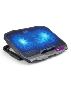Refroidisseur Gamer MIKUSO XF-130 4 Ventilateurs LED Bleu