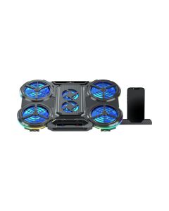 Refroidisseur PC Portable WHITE SHARK Ice STORM 17,3" 2 Ventilateurs