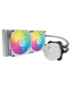 Refroidisseur Liquide Pour Processeur COOLER MASTER MasterLiquid 240L Core ARGB - Blanc