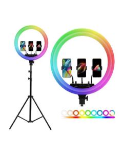 Ring Light Plokama R56 PRO LED  RGB Rotation 360° 56 cm