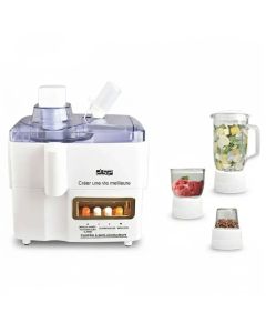 Robot Multifonction DSP 4en1 KJ3053 400W - Blanc