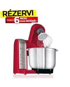 Robot Pétrin BOSCH MUM48R1 600W - Rouge