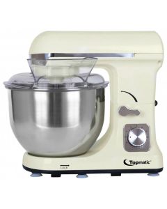 Robot Pétrin TOPMATIC 1400W 5L - Beige(PKM-1400-BG)
