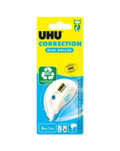 ROLLER CORRECTEUR MINI UHU 6 m - Blanc