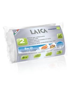 Rouleaux Pour Emballage Sous Vide LAICA 2 rouleaux 28 x 3 cm