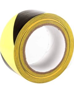 Ruban adhésif BOSS TAPE De Marquage Au Sol Jaune&Noir 25m x 48mm