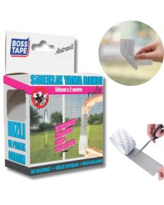 Ruban adhésif BOSS TAPE de réparation moustiquaire 2m x 50mm