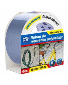 Ruban Adhésif BOSS TAPE Réparation Gris 48 mm x 10 mt