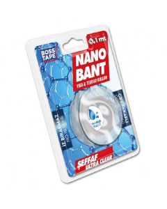 Ruban adhésif BOSS TAPE double face Nano Lavable Réutilisable 19mmx 1 mètre