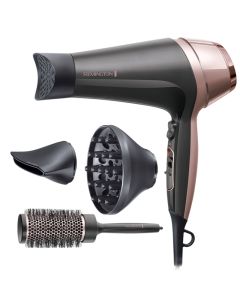 Sèche Cheveux REMINGTON Curl & Straight D5706 - Noir