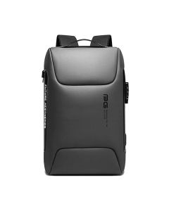 Sac à Dos Gris Antivol BANGE BG031 Pour Pc Portable 17'' Avec Port USB