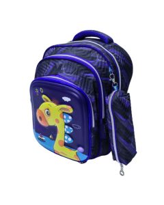 Sac à Dos École Primaire SDPN202 Avec Trousse N2 - Bleu foncé