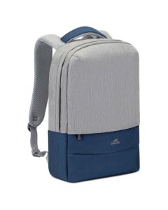 Sac à dos RIVACASE Pour PC Portable 15.6'' - Gris & Bleu (7562)