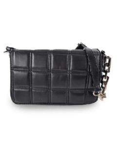 Sac Bandoulière MODALINE Avec Chaine Mira - Silver & Noir