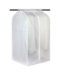 Sac de Rangement Vêtements Suspendus 1687M – Protection – Blanc