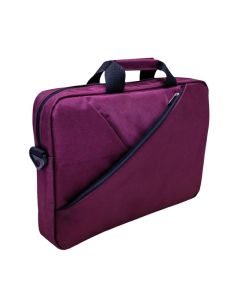 Sacoche Pour Pc Portable 15.6 pouces - Rouge Bordeaux