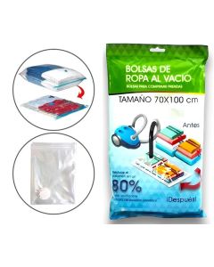 Sacs de rangement sous vide 70x100cm 