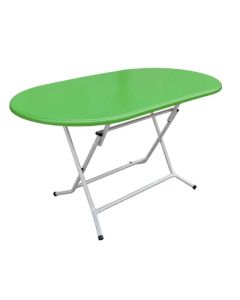 Table SOTUFAB Pliante Ovale 145x78 Werzalit - Pistache