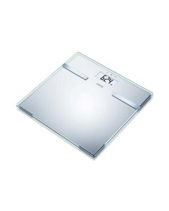 Pèse-personne SANITAS 180kg impédancemètre en verre (SBF14)