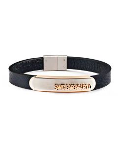 Bracelet Homme POLO SANTA BARBARA - Noir&Gold (SBJ-6-1004-2)