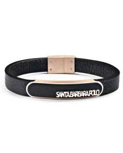 Bracelet Homme POLO SANTA BARBARA - Noir (SBJ-6-1004-4)