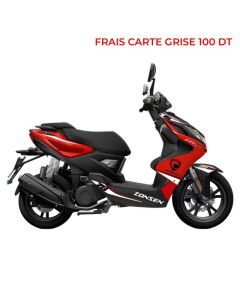 Scooter à Essence UNISCOOT ZONSEN ZT6 125CC - Rouge